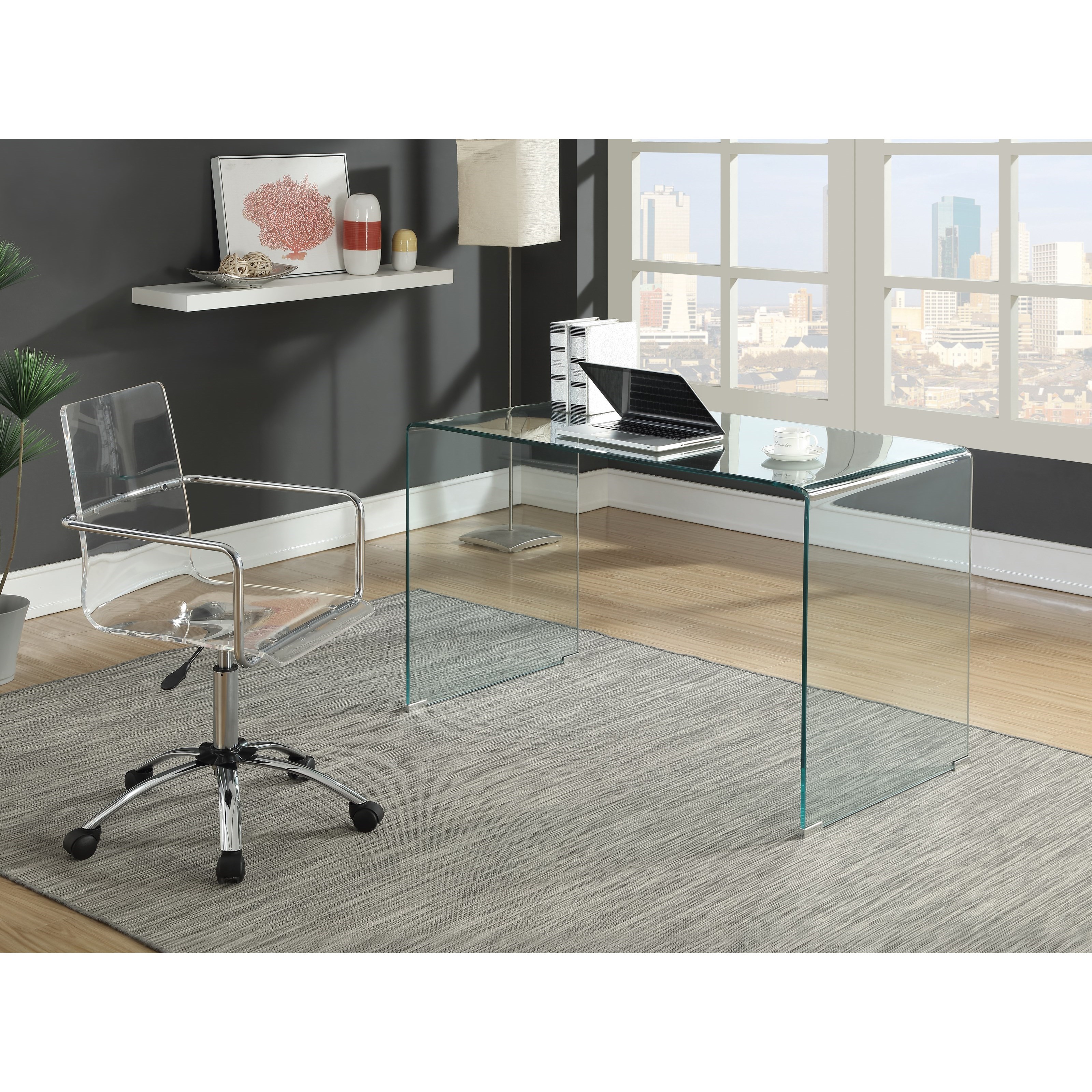 Desk chair acrylic best sale